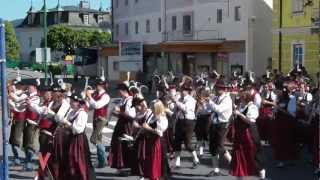 preview picture of video '80 Jahre Bürgermusik Millstatt_Defillierung der Gastkapellen'