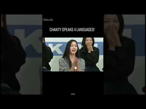 ✨CHANTY Can Speak 4 Languages 😲💖✨ #chanty #lapillus #라필루스 #chantalvidela #mld