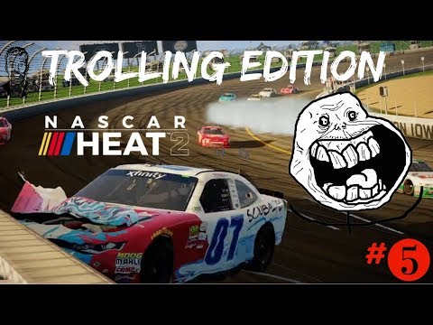Trolling on Nascar Heat 2 - Guy Tells me to Break PlayStation