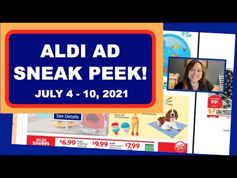 ALDI AD SNEAK PEEK July 4-10, 2021