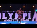 Bodybuilding Heavyweight Finals @ Mr Olympia Amateur Spain 2019