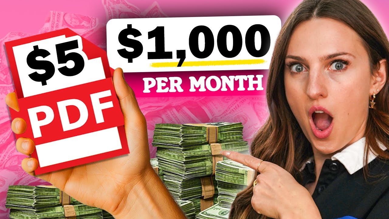 How To Make Your First $5 Digital Product (& Then Scale It)