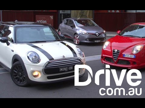 Mini Cooper v Alfa Romeo Mito v Renault Clio | Drive.com.au