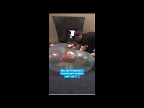 🔴 Léo Xavier | Bolha Mágica™ - Indestrutível Água e Ar | Importado dos EUA! Rafiks.com.br #shorts