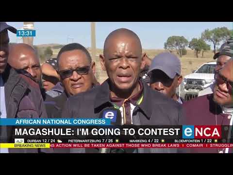 Magashule I'm going to contest