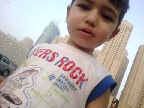 Hamdan Muhammad at Dubai beach