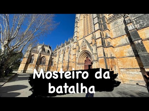 CONHEÇA O MOSTEIRO DA BATALHA EM PORTUGAL 🇵🇹