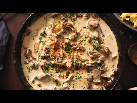 Easy Beef Stroganoff Recipe