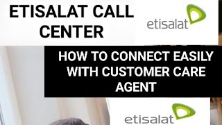 How to call Etisalat customer service |ETISALAT| #etisalat #telecom #uae Live call