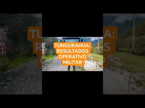 🚨 Dos aprehendidos, droga y billetes falsos decomisados en operativo militar en Baños, Tungurahua.
