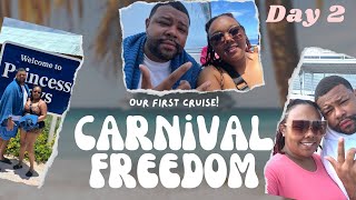 Day 2 Aboard Carnival Freedom: Fun-Filled Adventures and Memorable Moments - Cruise Vlog