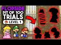 Beating Super Paper Mario S Hardest Dungeon At Level One