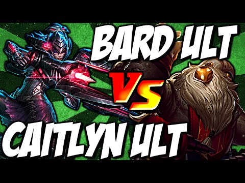 Bard Ult vs Caitlyn Ult - Tempered Fate vs Ace in the Hole by LoL Clash & Combo #lolclash