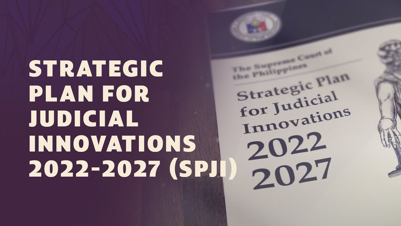 Strategic Plan for Judicial Innovations 2022-2027 (SPJI) AVP