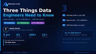 This AI Agent Actually Does the Data Engineering Work (Not Just the Co