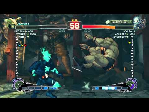 UFC Mahone68 vs II SETH II SSF4 Arcade Edition
