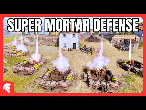 Super Mortar Defense! (Deluxe) - 4vs4 - US Forces - Company of Heroes 3