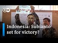 First unofficial numbers after polls close in Indonesia | DW News