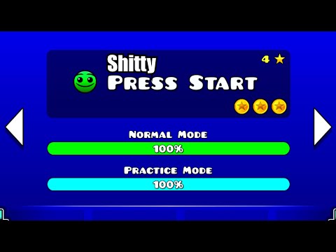 The Worst Press Start Level.. - Geometrie Dash, Shitty Press Start
