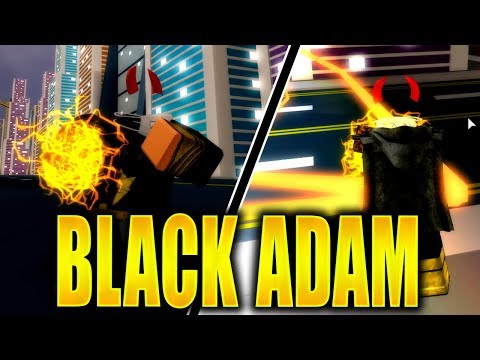 New Codes Limited Edition Black Adam Villain Powers Super Hero