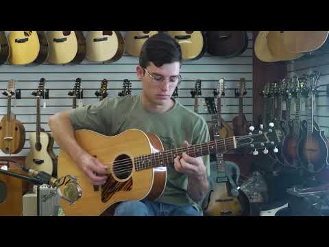 2017 Gibson J-35 Banner Reissue - Antique Natural | USA All Solid Slope Shoulder Dreadnought J-45 Style Acoustic Guitar L.R. Baggs Pickup | CoA OHSC image 26