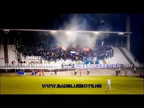 Bad Blue Boys/NK Hrvatski dragovoljac - NK Dinamo 21.02.2014.
