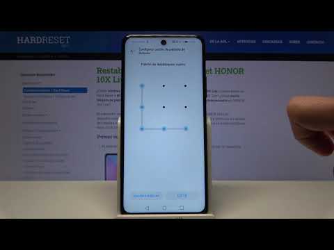 Cómo poner una contraseña a HONOR 10X Lite - bloqueo de pantalla