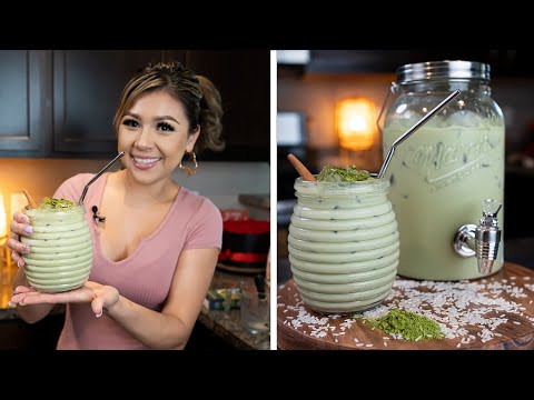 HOW TO MAKE THE BEST MATCHA HORCHATA, SO REFRESHING YOU NEED TO TRY IT!