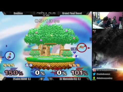 Nebs After Dark #46: Doubles - Grand Final Reset: 2Saint/iBDW [L] vs. DJ Nintendo/G$ [L]