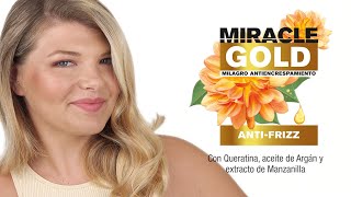 Tahe Miracle Gold Anti-Frizz Ritual para cabello Fino anuncio