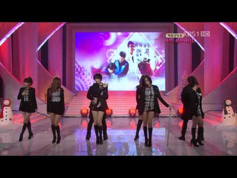 T-Ara - Cry Cry [KBS1 World Volunteer Day 111217] Live HD
