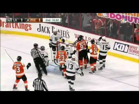 Philadelphia Flyers vs Los Angeles Kings, 17 november 2015