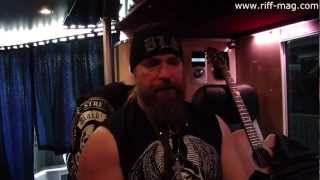 Zakk Wylde | Black Label Society interview at Hellfest 2012