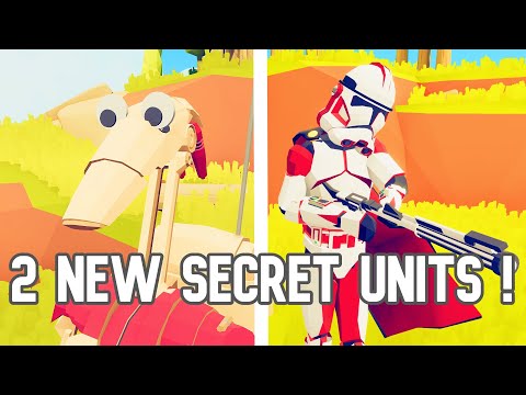 TABS - 2 NEW SECRET UNITS !! - TABS MODS - TABS STAR WARS - TABS ALL SECRET UNITS