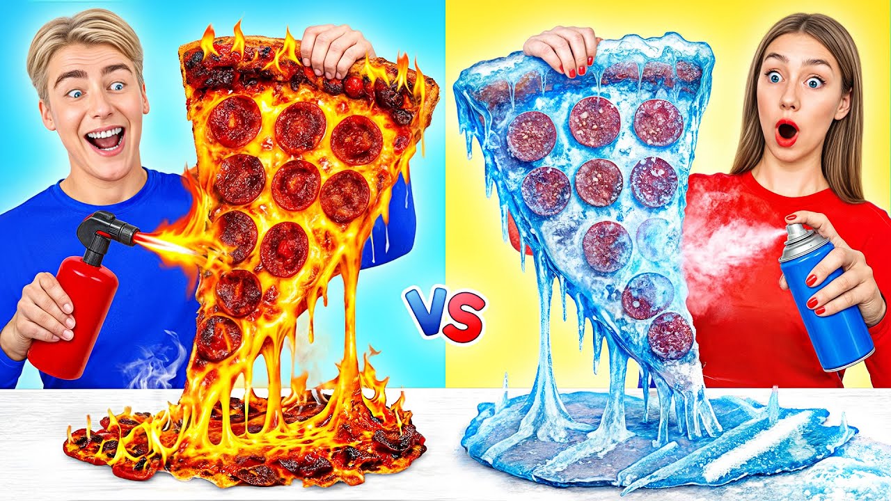 Hot vs Cold Food Challenge | Amazing Kitchen Recipes by Multi DO Challenge