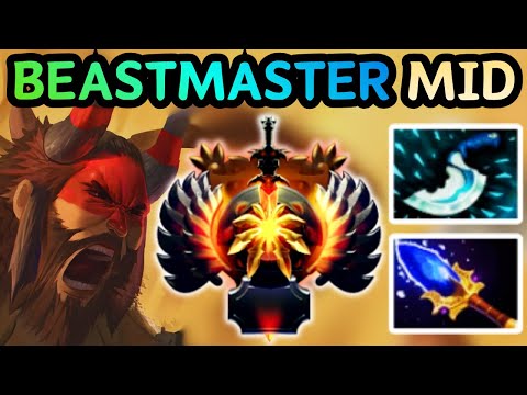 🔥 THE MOST UNDERRATED MID HERO 💀 — BEASTMASTER DESTROYS | DOTA 2 🔥