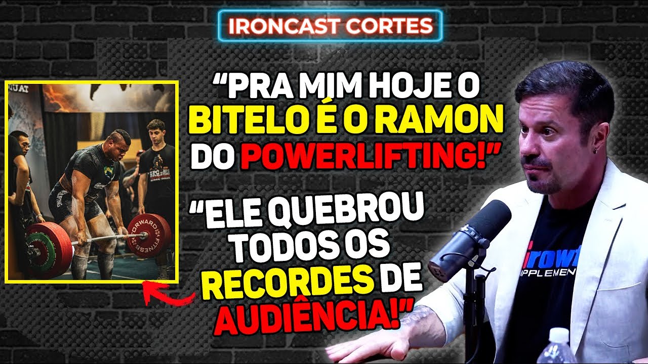 CARIANI EXALTA BITELO AO VIVO E DEIXA SUA OPINIÃO SOBRE O ATLETA – IRONCAST CORTES