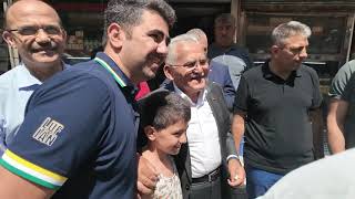 Baskan Buyukkilic'tan Esnaf Ve Vatandaşla Samimi Buluşma