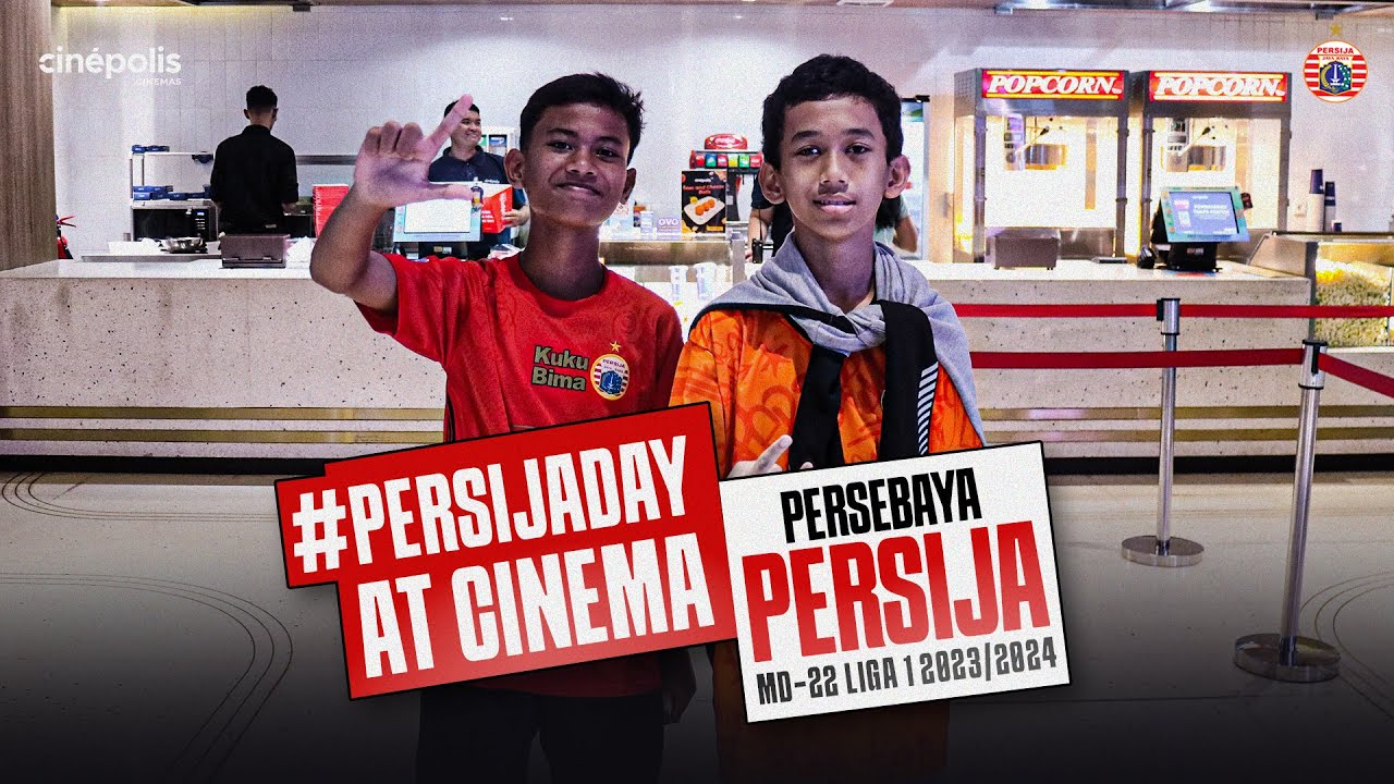 Jakmania Cilik Datang dan Dukung Persija dari Cinepolis | #PersijaDayAtCinema