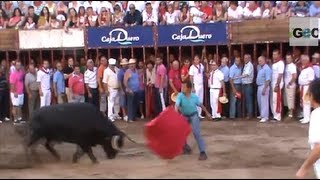 preview picture of video 'Encierro Toros Coria Sanjuanes Fiesta / Running of the Bulls in Coria Spain [IGEO.TV]'