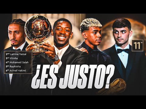 I REACT TO THE BALLON D'OR: PEDRI'S INJUSTICE