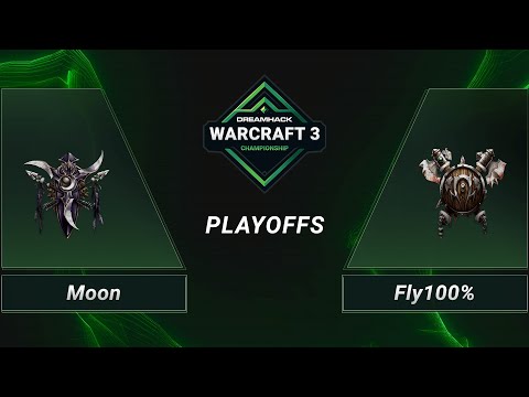 WC3 - Moon vs. Fly100% - Playoffs - DH 2020 Regional Championship - Asia