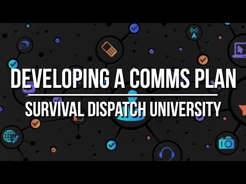 Developing a COMMS Plan for a Prepper Commuinity