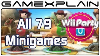 Wii Party U - Every Minigame (Gameplay Footage of All 79!)
