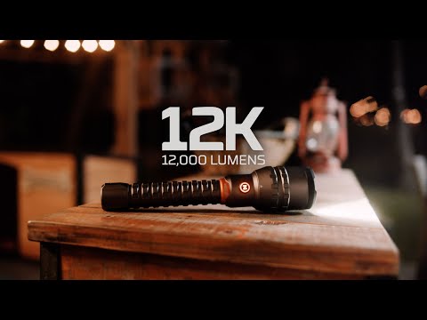 12K by NEBO - 12,000 Lumen USB-C Rechargeable Flashlight with Power Bank
