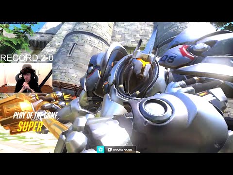 Super Insane Reinhardt Gameplay - POTG! [ Overwatch Season 31 Top 500 ]
