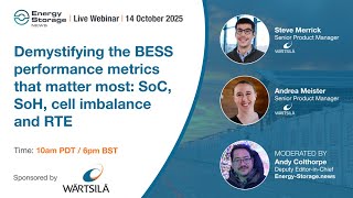 Download lagu Demystifying the BESS Performance Metrics That Matter Most: SoC, SoH, Cell Imbalance and RTE mp3 Download lagu Demystifying the BESS Performance Metrics That Matter Most: SoC, SoH, Cell Imbalance and RTE mp3