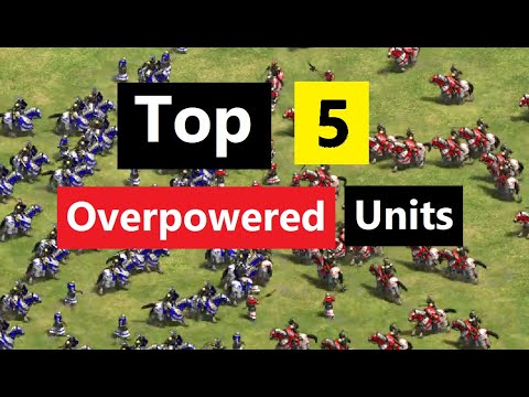 Top 5 Overpowered Units in Age of Empires 2