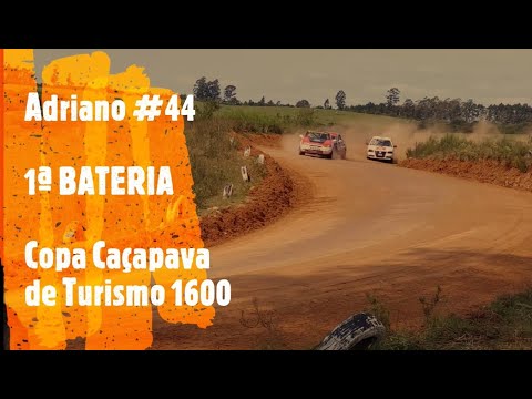 Onboard Adriano Souza #44 - 1ª BATERIA - Copa Caçapava de Turismo 1600