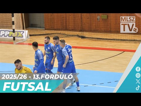 PTE-PEAC – Vehir.hu Futsal Veszprém | 0-6 | Férfi Futsal NB I | 13. forduló | MLSZTV